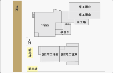 有限会社 伊丹製作所 配置図